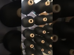 পুনর্ব্যবহৃত পলিয়েস্টার উচ্চ স্থিতিস্থাপক সুতা ১৪০ডি পরিবেশ-বান্ধব পলিয়েস্টার বুনন সুতা